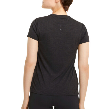 REMERA PUMA RUN FAVORITE HEATHER Black
