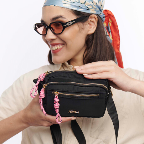 Morral microfibra Negro