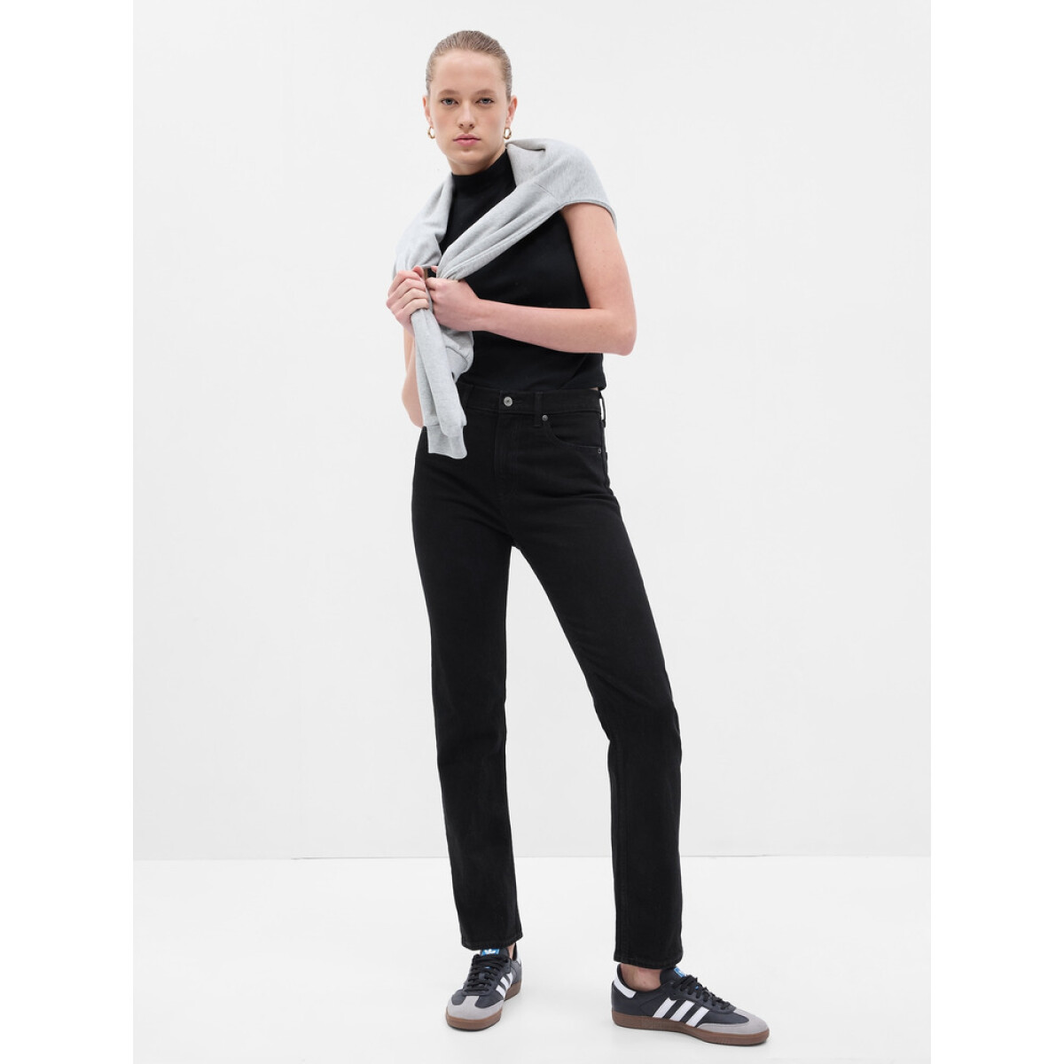 90S STRAIGHT HR BLK ALTON - TRUE BLACK V2 