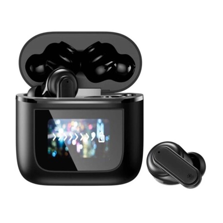 Auriculares YX27 Bluetooth Inalámbricos Recargables Táctiles Negro