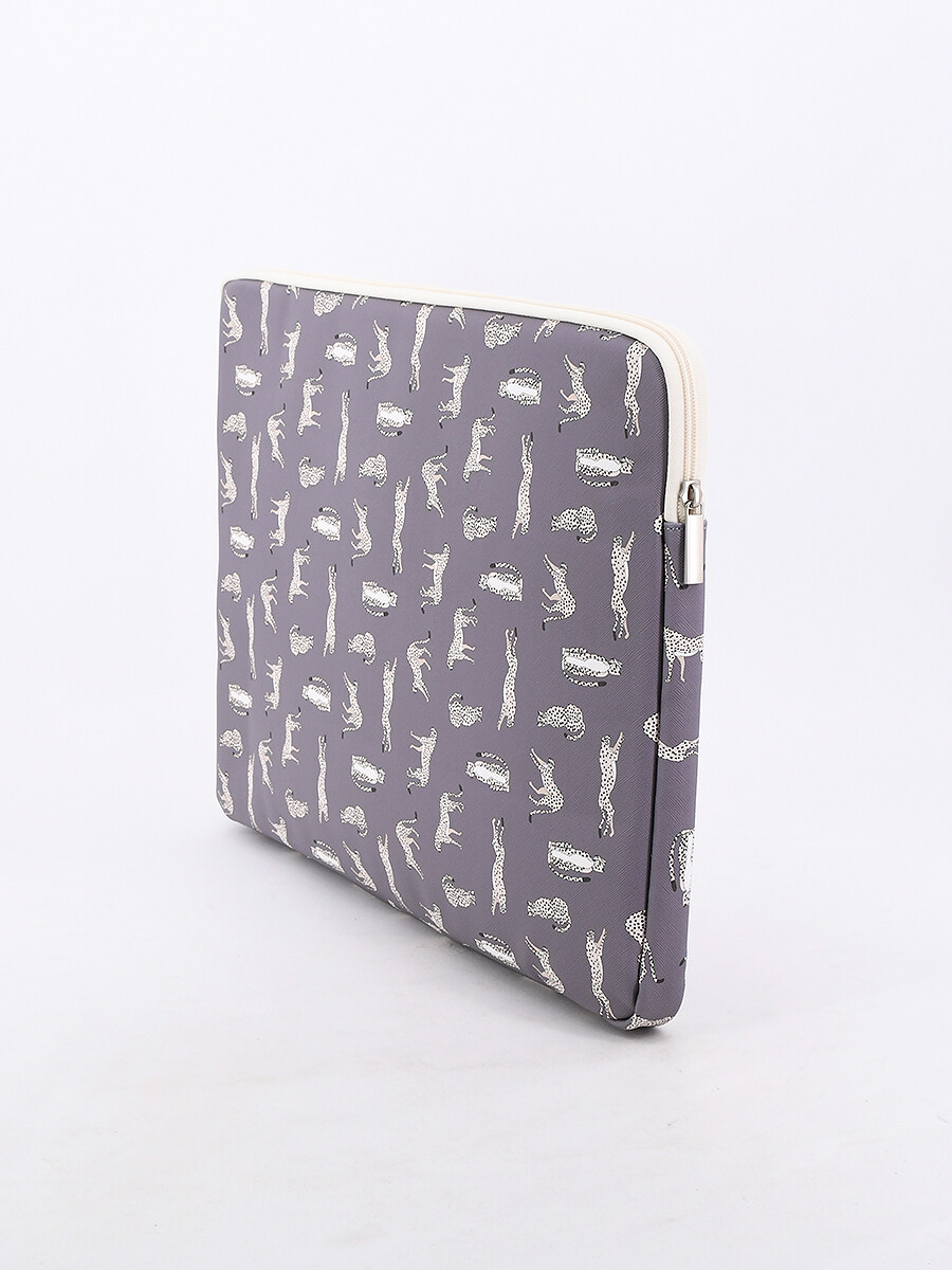 FUNDA PARA NOTEBOOK LEOPARDO - ESTAMPADO 1 