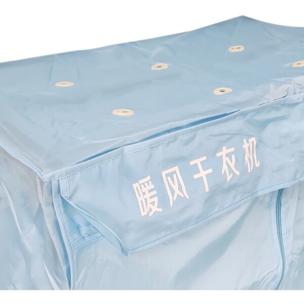 Seca Ropas De Bolsa Secador Colgar Ropa Secarropa 15kg Variante Color Turquesa Con Ruedas