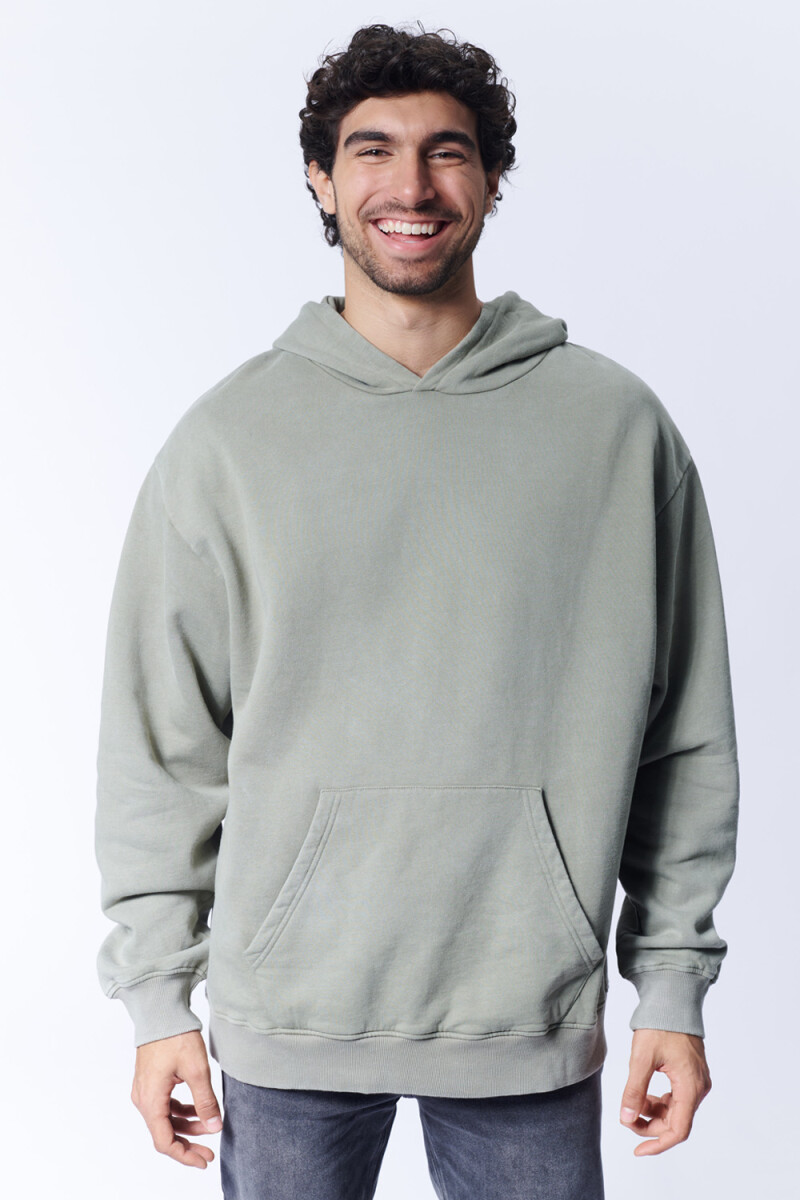 Canguro deportivo oversize - Verde 