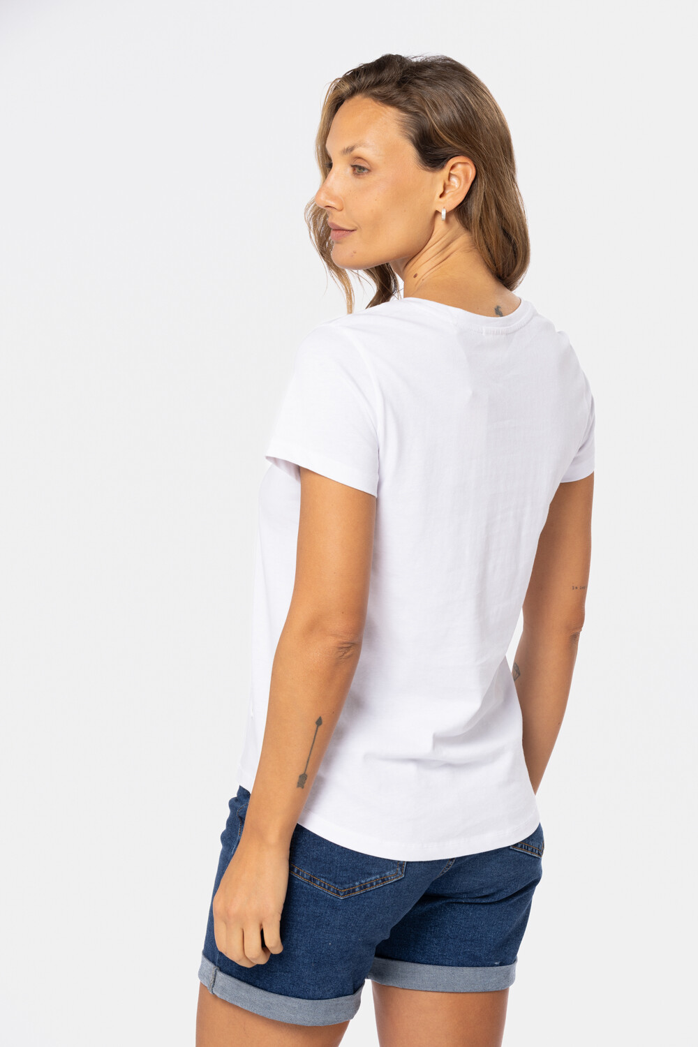 REMERA LISA Blanco