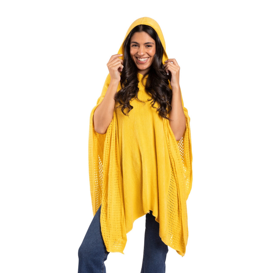 CHERRY PONCHO MUSTARD