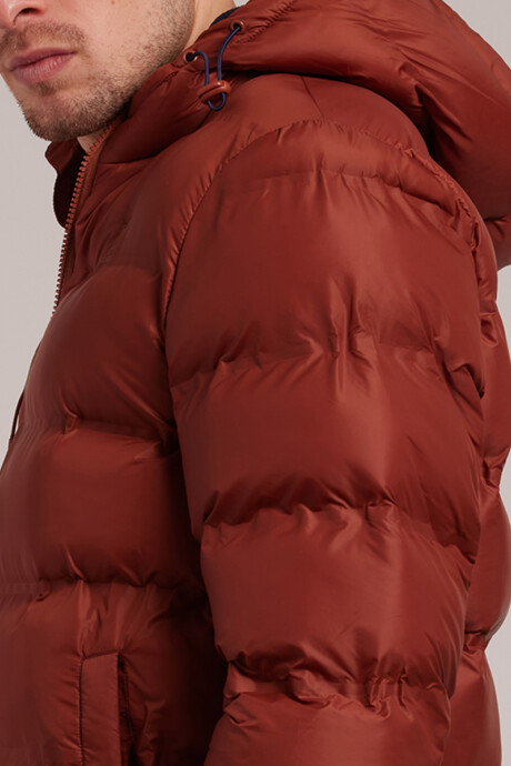 CAMPERA DIMO RUSTY Ladrillo