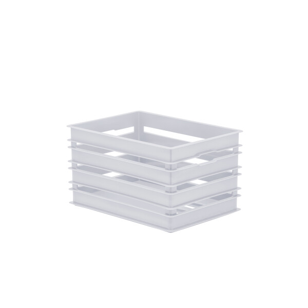 ORGANIZADOR CAJON ALTO 24 X 16 X 13 CMS BLANCO BLANCO