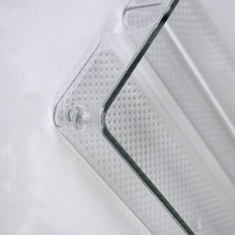 ORGANIZADOR RECT ACRIL TRANSP 30.5X15X5CM Unica