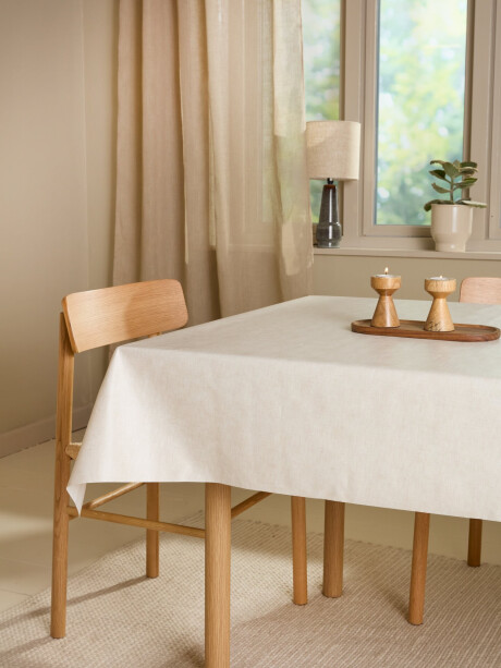 Mantel de vinilo TINDVED 140 beige Mantel de vinilo TINDVED 140 beige