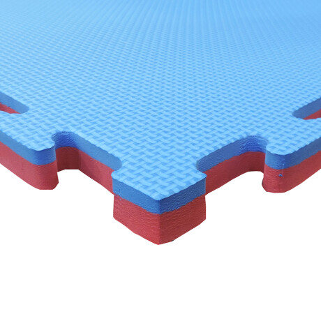 Alfombra de Goma Eva Knex 1M2 x 2CM de Espesor AZUL-ROJO