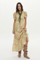 Vestido Carly Amarillo Claro