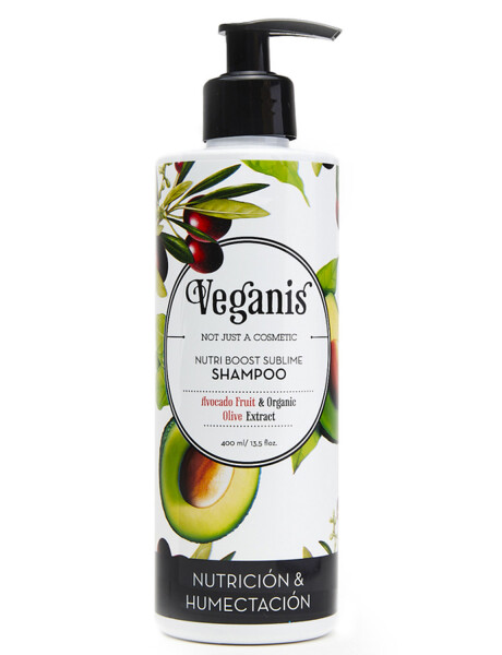 Shampoo Veganis Nutri Boost Sublime con palta y oliva 400ml Shampoo Veganis Nutri Boost Sublime con palta y oliva 400ml