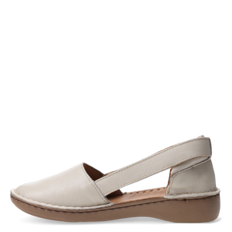 Sandalia de Mujer Lombardino Hortencia Amarillo Crema