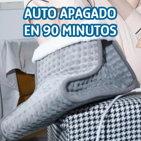 Calienta Pies Cuori Febo Eléctrico 6Niveles Autoapagado 100W Gris