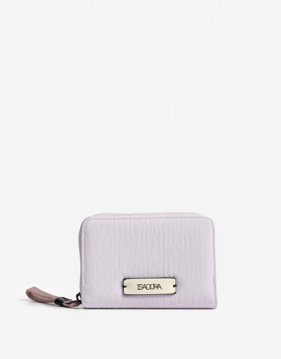 Billetera Zip Round - Violeta Lila 