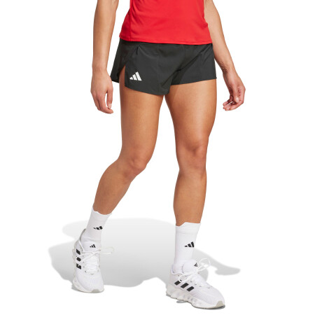 Short Unisex Adidas Adizero Running Negro