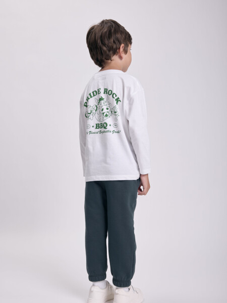 Remera estampada Rock Blanco