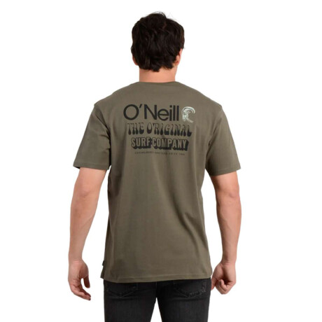 Remera Oneill Og Verbage Verde Oscuro