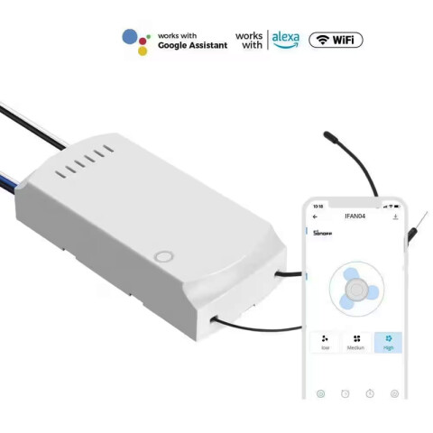 Control de ventilador techo y luz wifi SO0141