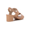 Sandalia Comfortflex Taco 5cm Kaki