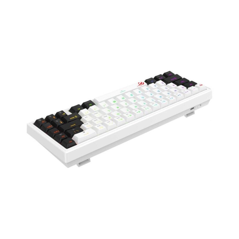Teclado Gamer Havit KB900L Blanco y negro RGB Personalizable Teclado Gamer Havit KB900L Blanco y negro RGB Personalizable