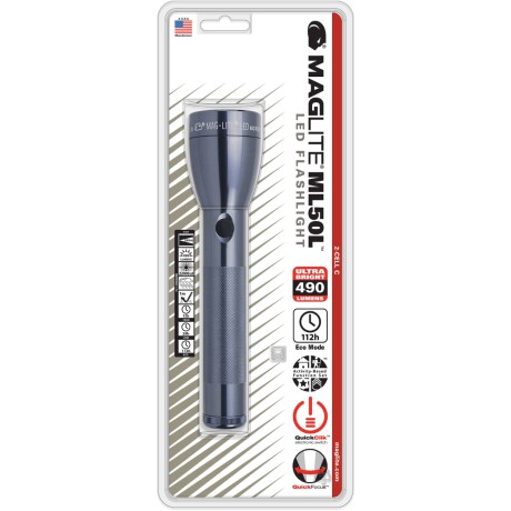 Linterna Maglite ML50L LED 2-CELL C Gris