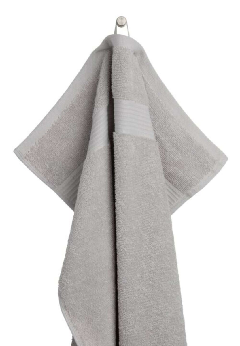 Toalla de mano KARLSTAD 50x100 gris claro - Gris claro 