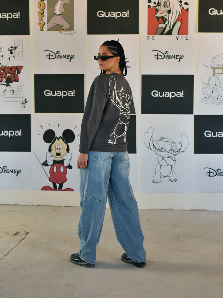 BUZO STITCH LINEAL ESTAMPADO 1