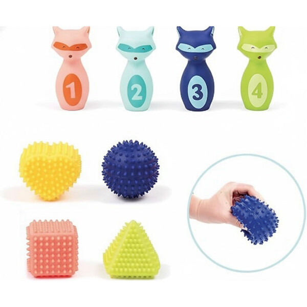 Cubo Didáctico Cofre actividades Infantil Sensorial Ludi Color Verde