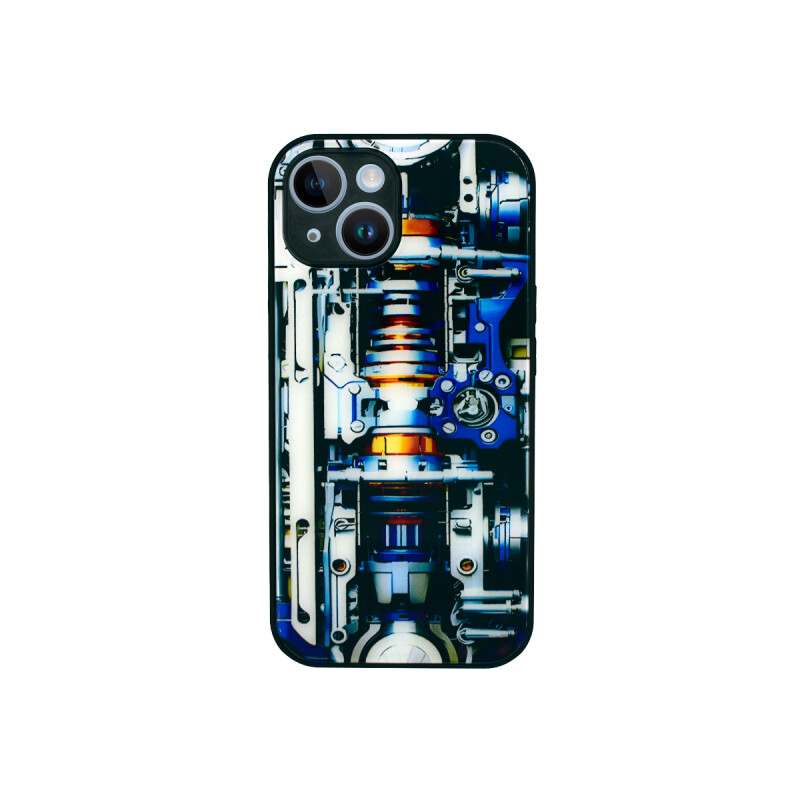 Protector para iPhone 15 rígido diseño 4 Protector Para Iphone 15 Rígido Diseño 4