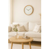 RELOJ DE PARED MDF FONDO BLANCO RELOJ DE PARED MDF FONDO BLANCO