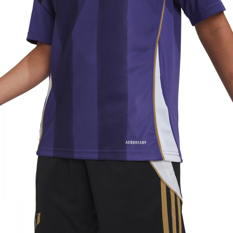 Camiseta Messi Train de Niños Gris