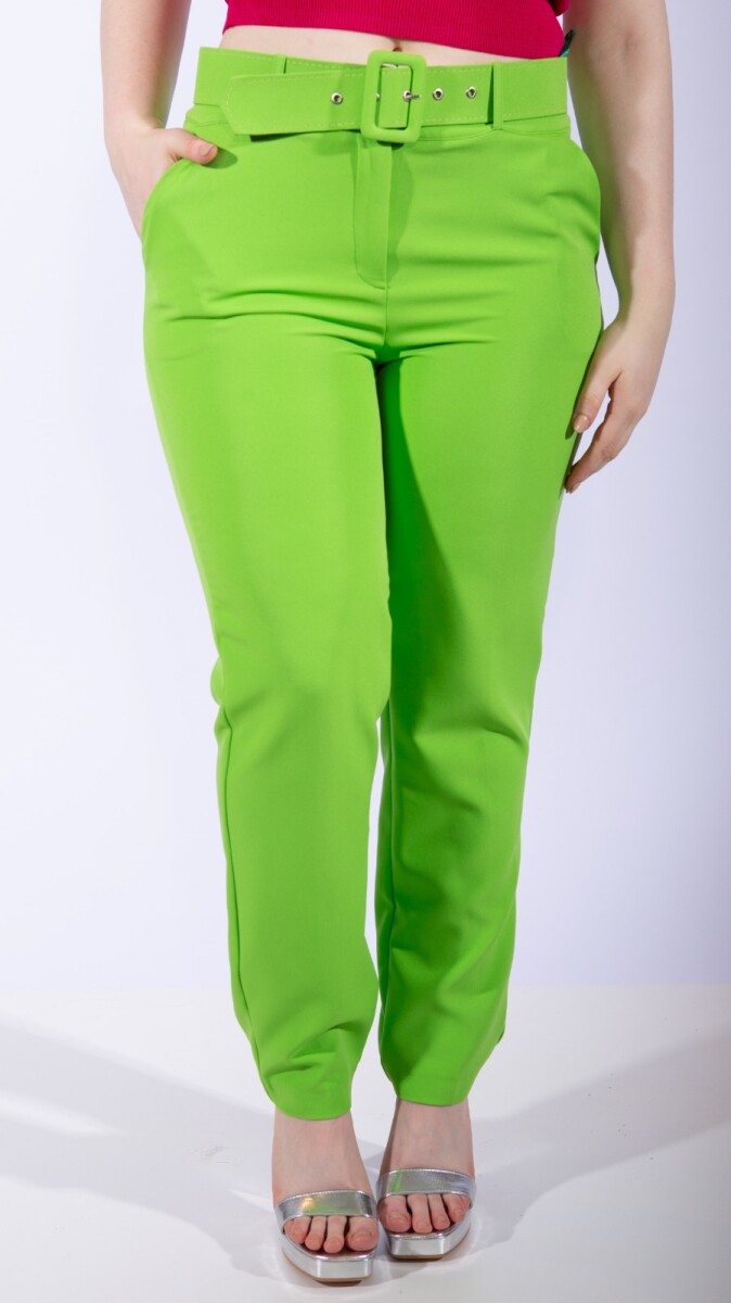 Pantalón Babilonia - Verde Manzana 