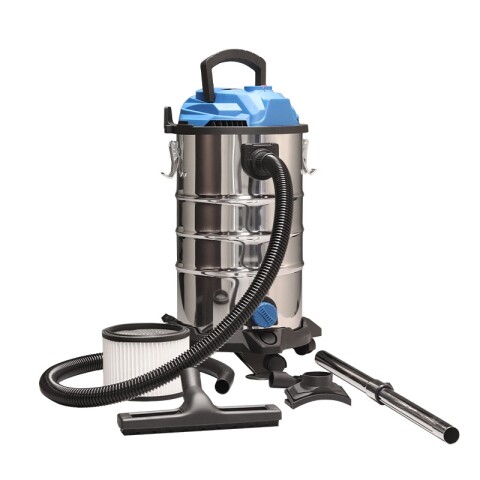 ASPIRADORA INDUSTRIAL DE 30 LITROS- 1200 W - INOXIDABLE ASPIRADORA INDUSTRIAL DE 30 LITROS- 1200 W - INOXIDABLE