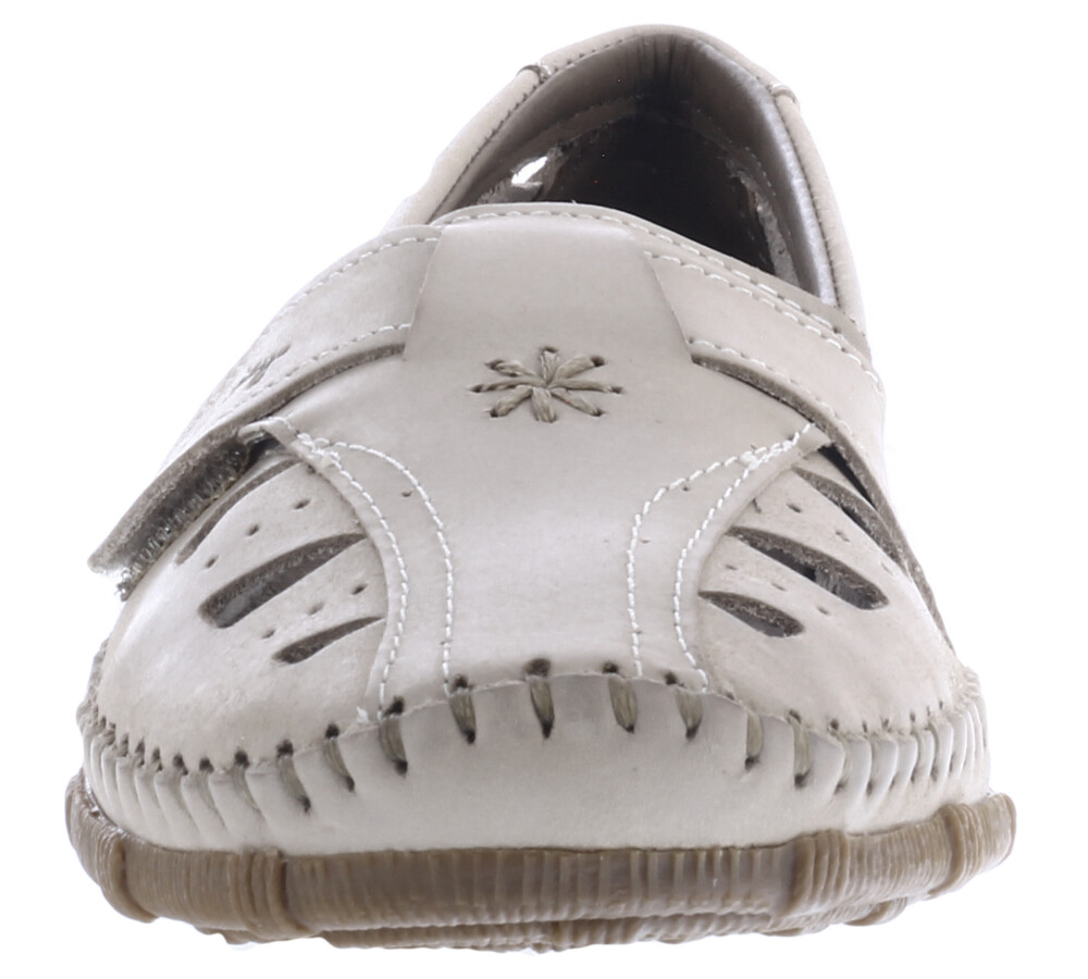 Zapato Casual c/Velcro Wax Natural