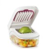 Picadora de verduras y cebollas con apertura de vertido fácil OXO Picadora de verduras y cebollas con apertura de vertido fácil OXO