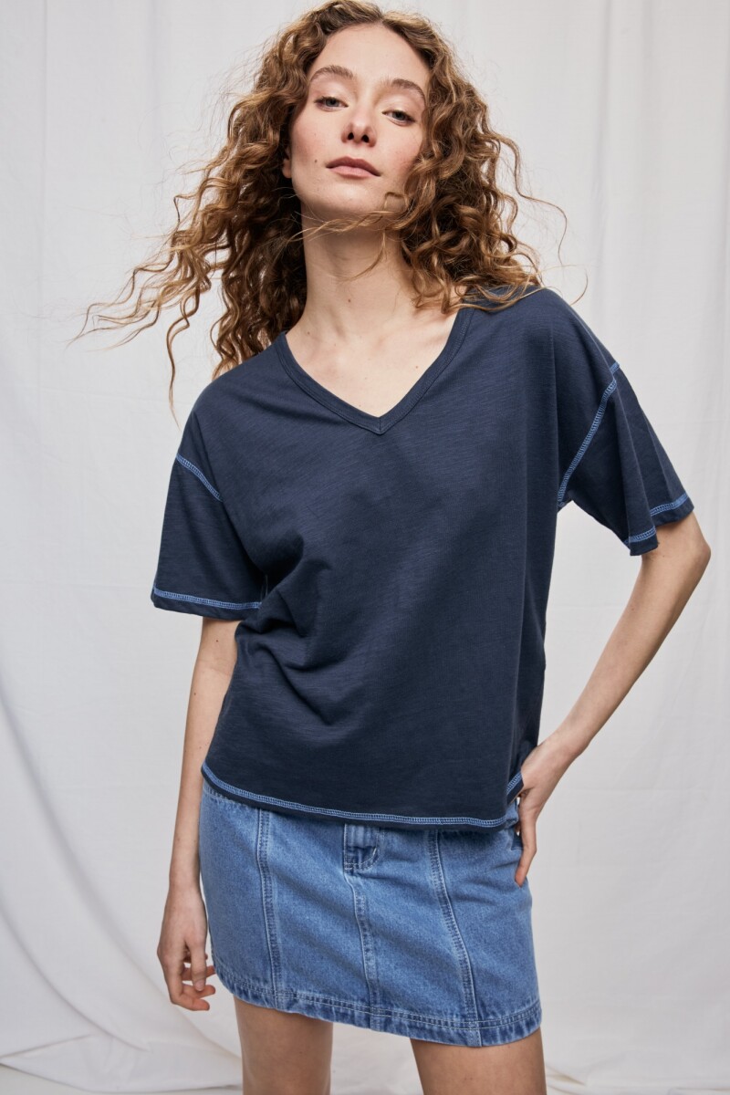 REMERA HARRY Azul Marino