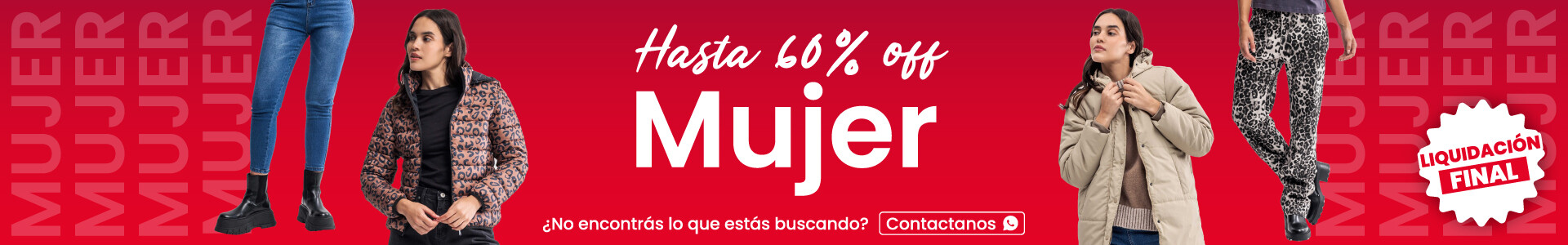 SALE mujer