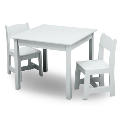 Juego de mesa infantil Delta Children Blanco