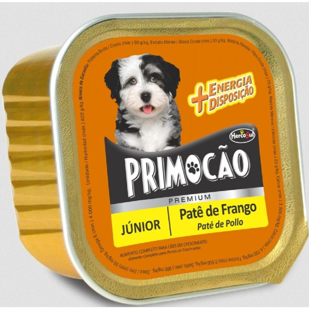 PRIMOCAO PATE DE POLLO P/PUPPY 300 GR PRIMOCAO PATE DE POLLO P/PUPPY 300 GR