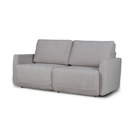 Sofá Ravena (Rebatible) - Tela Microfibra 9248 (Beige)