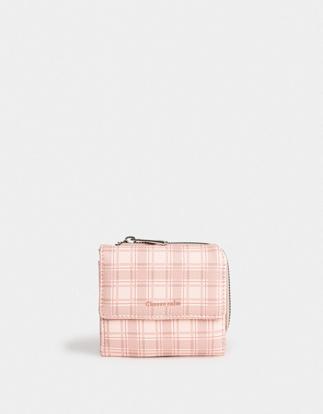 Billetera Billetera Chica Estampada - Estampado Escoces