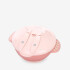 Bowl 4 en 1 KIKKABOO rosa transparent