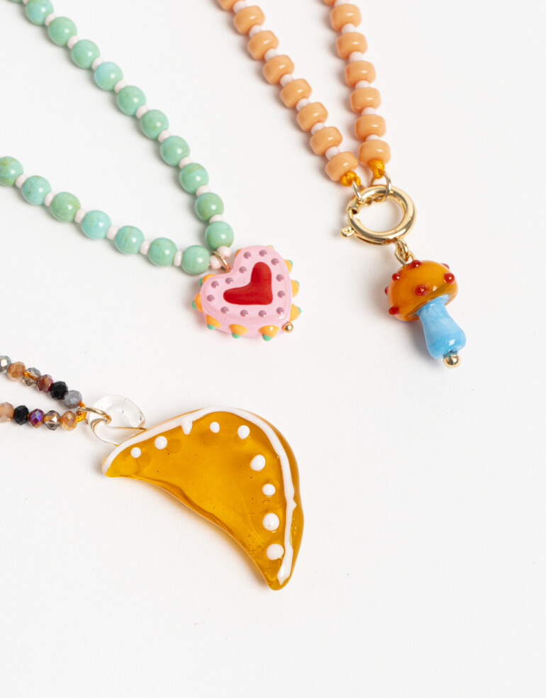 Collares Cortos Color Collar Corto Mystery Box Día Del Amigo - Combinacion Multicolor