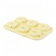 Molde Silicona Para Hornear 6 Donas Reposteria Pastelería Sin Color