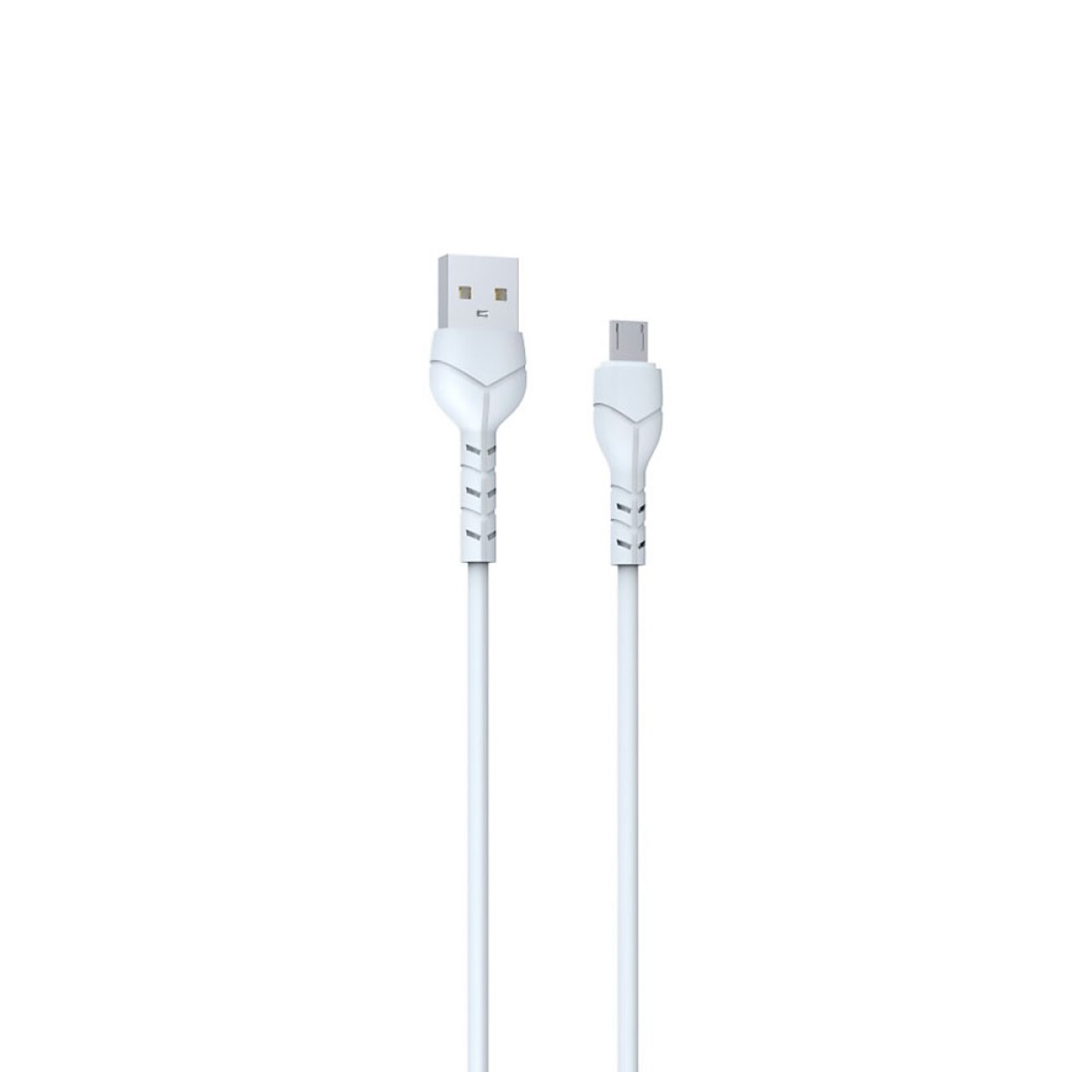 Cable usb-a a micro usb 2.1 1 metro devia kintone v2 - White 