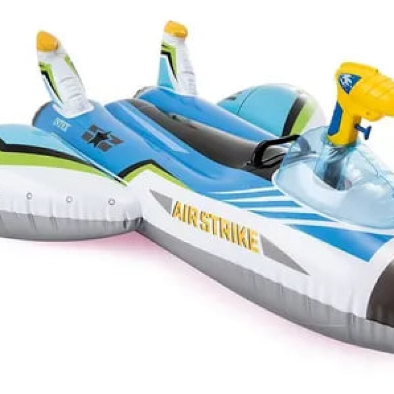 INTEX AERONAVE ESPACIAL INFLABLE C/PISTOLA DE AGUA Intex Aeronave Espacial Inflable C/pistola De Agua