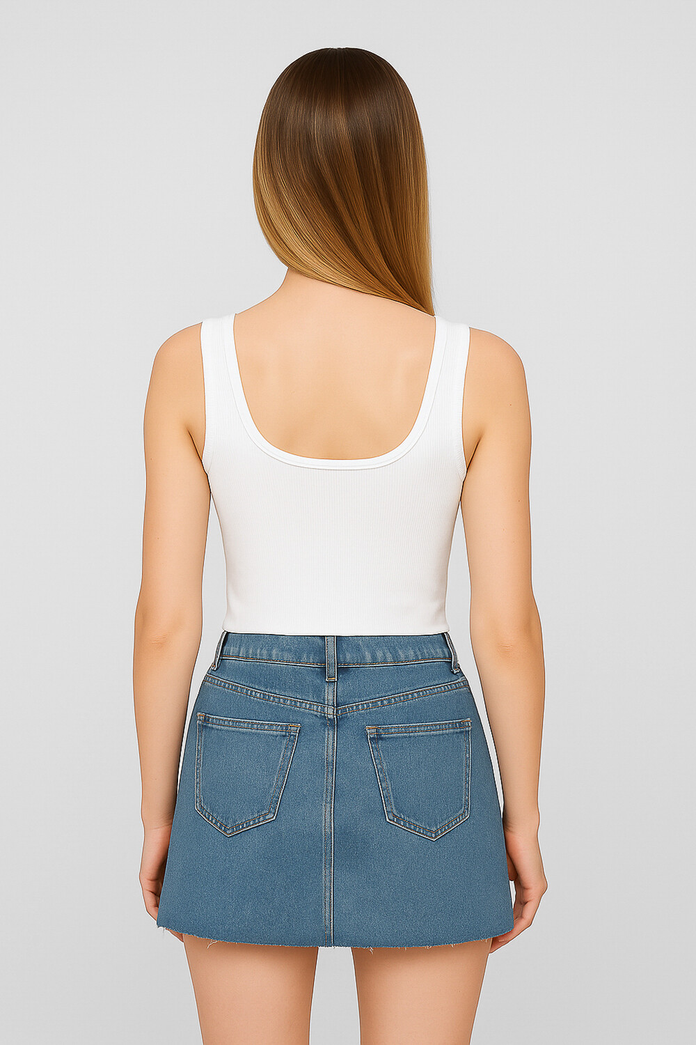 Tops Poppie Blanco