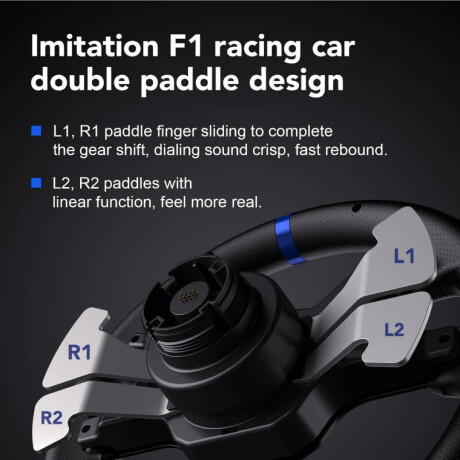 Volante Pxn V99 Pc, Ps4, Xbox One, Xbox Series X|s Black