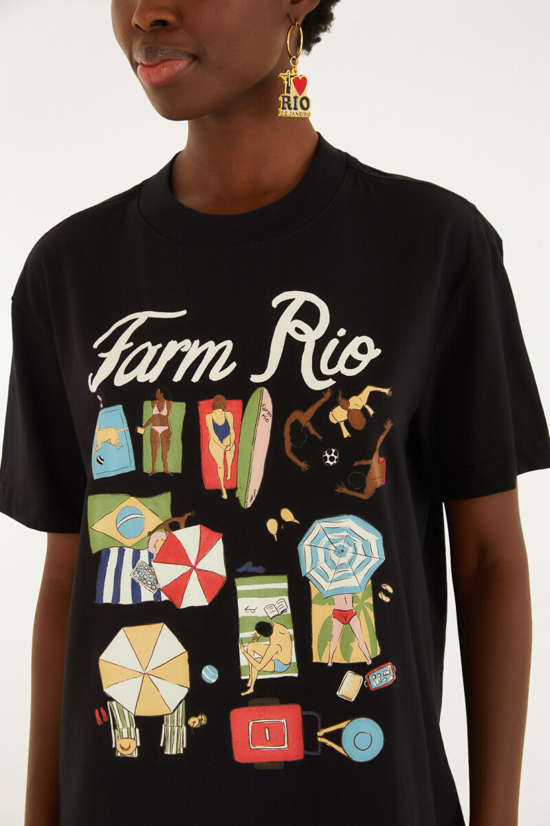 REMERA Negro